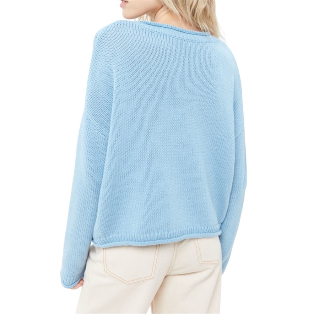 Urban Outfitters Sky Blue Crew Neck Sweater - Picture 2 of 6